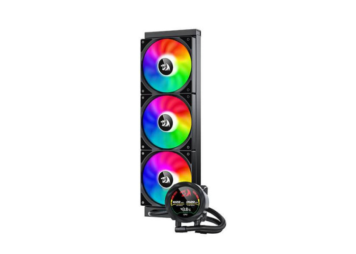 REDRAGON CCW-1017 360 Black CPU Liquid Cooler With Temperature Display