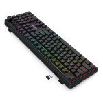 Redragon RM104 VOLCANO K526 WL Tri-Mode Gaming Membrane Keyboard with knob