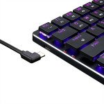 REDRAGON K624 ELISE PRO LOW PROFILE BLUE SWITCH