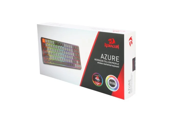 What is the price of Redragon AZURE K652 84 Key RGB Wireless Mechanical ...