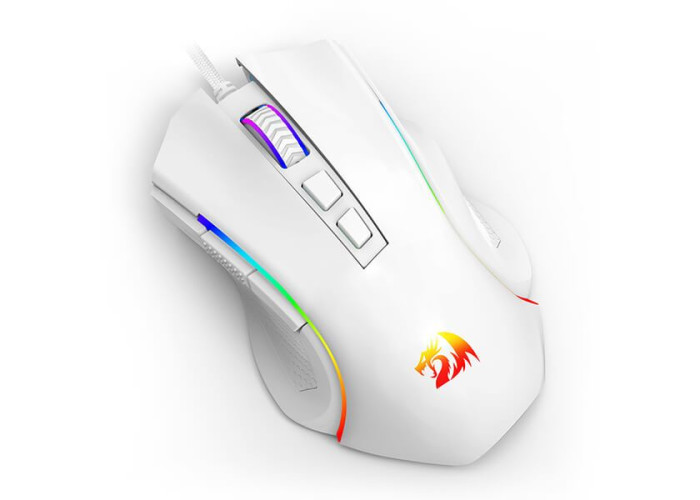 Redragon M607 GRIFFIN White RGB 7200 DPI Gaming Mouse