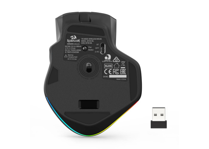 Redragon M729-WL 3-Modes RGB Gaming Mouse Redragon M729-WL 3-Modes RGB Gaming Mouse