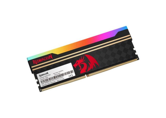 Redragon RR-760-PRO 16GB DDR5 6000MHz U-DIMM RGB Desktop RAM With Heatshink