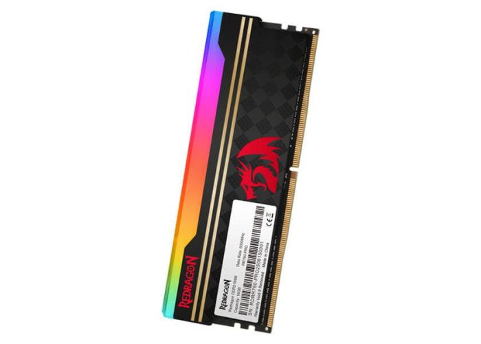 Redragon RR-760-PRO 16GB DDR5 6000MHz U-DIMM RGB Desktop RAM With Heatshink