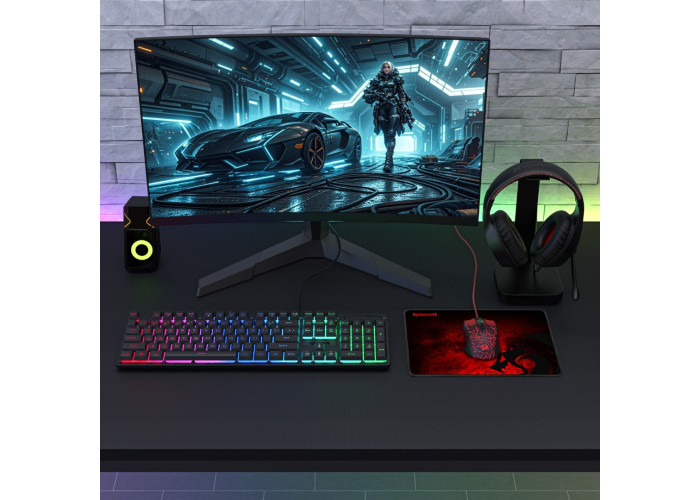 Redragon S107P-BA 4 in 1 Gaming combo