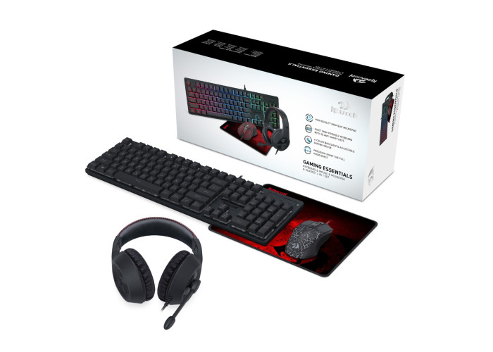 Redragon S107P-BA 4 in 1 Gaming combo