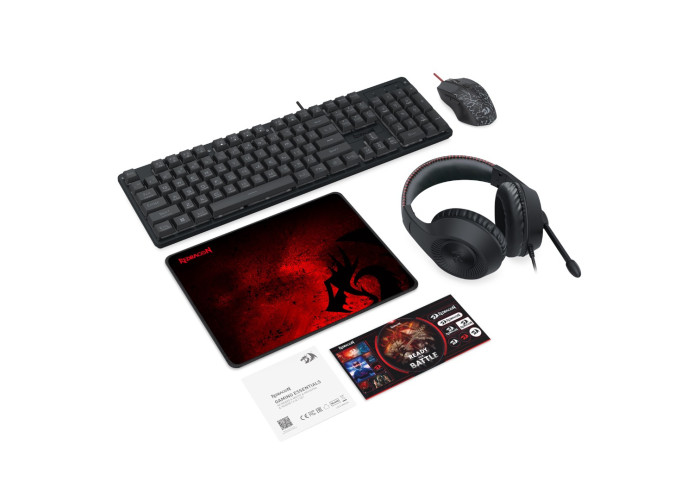 Redragon S107P-BA 4 in 1 Gaming combo