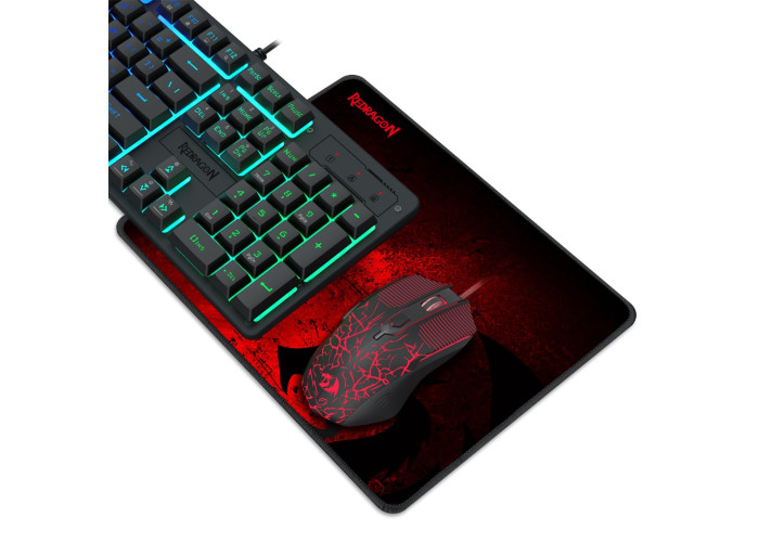 Redragon S107P-BA 4 in 1 Gaming combo