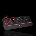 Redragon K502 Karura 7 color backlight gaming keyboard